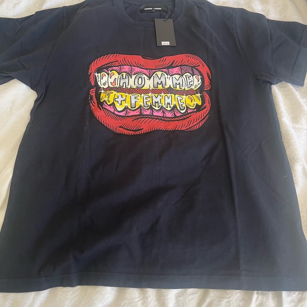 Black Graphic Tee